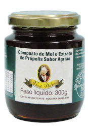 Composto de Agrião, Mel e Própolis Vovô Pedro 300g