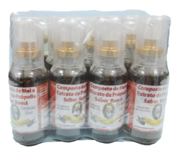 Embalagem c/ 12 de Spray de Romã e Própois 33 ml Vovô Pedro